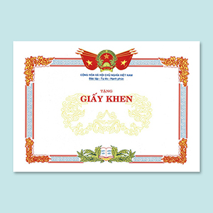 Giấy khen / Bằng khen